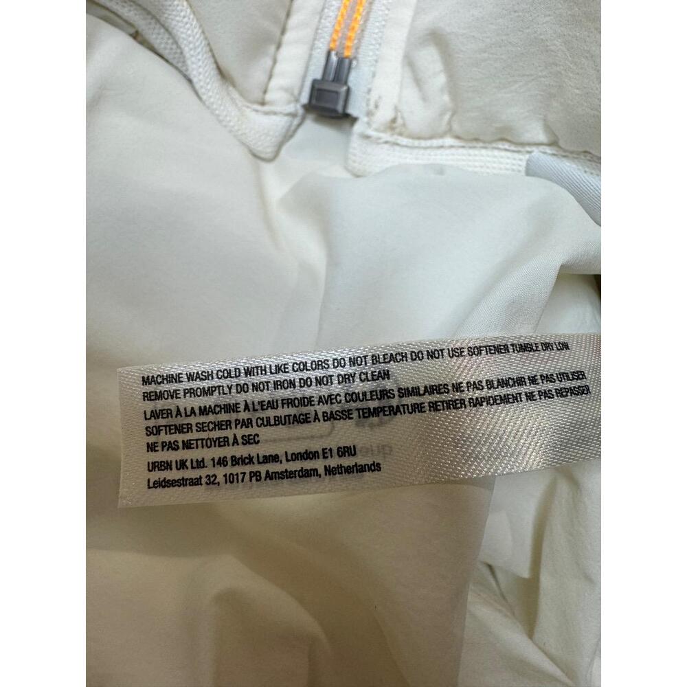 Free People x Hatch Multicolored Ivory Chevron Combo Maternity Puffer Jacket S - Picture 6 of 16